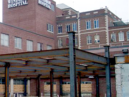 Photo of Windham Hospital Steel Construction